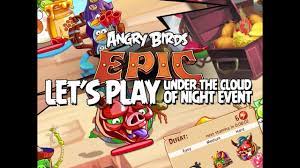 Lets Play Angry Birds Epic Under the Cloud of Night Event - Super Hard  Ninja Pigs - YouTube