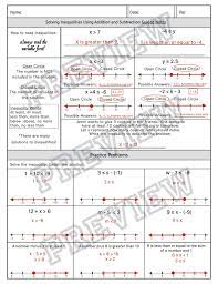 Solving Inequalities With Addition And