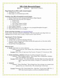 Research Paper Sample Mla Format Works Cited Page Style
