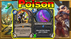 1 deadly poison x 1. 87 Winrate With This Rogue Deck I Cannot Believe It Barrens New Decks Hearthstone Youtube