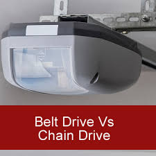belt drive vs chain drive garage door