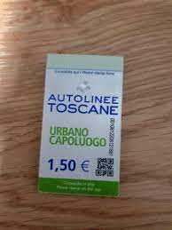 italy tuscany bus tickets single use