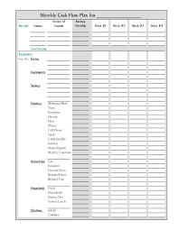 035 Printable Monthly Budget Templates Free Worksheet