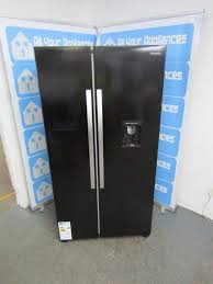 Kenwood black american fridge freezer. Kenwood Ksbsdb19 American Style Fridge Freezer In Black Graded All Your Appliances