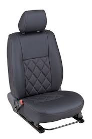 Hatchback Cars Black Leather Seat Cover