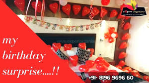 What was a really good gift you gave to your so on their birthday? Birthday Surprise For Girlfriend Or Boyfriend Romantic Room Decoration Ideas Chandigarh Youtube