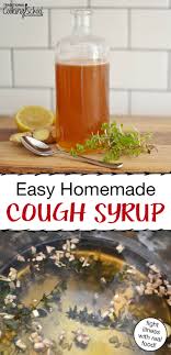 homemade cough syrup recipe instant