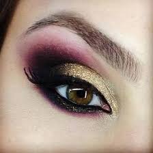 gold and purple eyeshadow tutorial