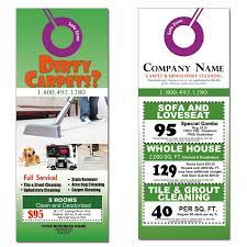 carpet cleaning marketing with door