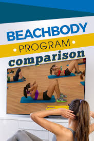 beachbody program comparison chart