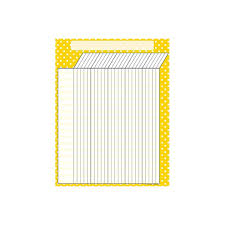 Teacher Created Resources 7659 Yellow Polka Dots Incentive Chart