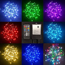 Rgb Outdoor String Lights With