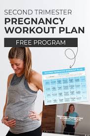 second trimester workout plan free pdf