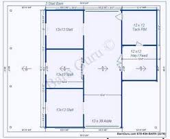 The design flexibility of a steel kit allows horse owners to build a stable that reflects the specific needs of their horses. 3 Stall Horse Barn Plan Horse Barn Plans 3 Stall Horse Barn Barn Plans