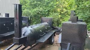 july 4th 2023 bbq smoker grill trailer