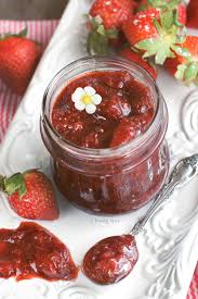 strawberry jam with balsamic vinegar