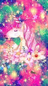 sparkle the unicorn glitter galaxy hd