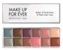 make up for ever 12 flash color box