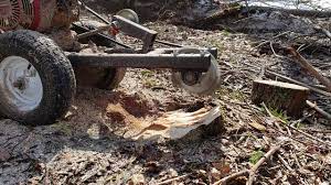 Diy homeowners should be sure of their skill before picking up a stump grinder. Homemade Stump Grinder Day 1 Youtube