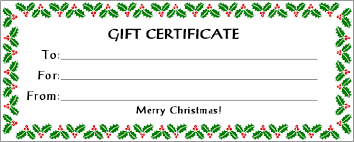 You have multiple options for sharing your unique card creation, and there's never a charge for any of them from us. Printable Gift Certificates Christmas Gift Certificate Template Printable Gift Certificate Christmas Gift Certificate