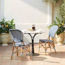 Oxbridge grey small bistro outdoor garden patio furniture set cover 1.52m x 0.82m x.92m/5ft x 2.7ft x 3ft, 5 year guarantee 4.7 out of 5 stars 19 £24.99 £ 24. Small Space Outdoor Furniture Set For Patios And Balconies 2020 Apartment Therapy