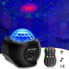 Lnkoo Star Night Light Projector Remote Control Ocean Wave Led Star Light Projector With Bluetooth Music Speaker For Kids Bedroom Decoration Party Home Holidays Ambiance Walmart Com Walmart Com