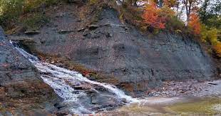 columbia park hides a beach waterfall