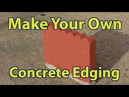 Make Your Own Concrete Edging Part 2