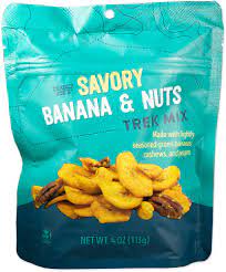 Trader Joe S Savory Banana Nuts Trek Mix gambar png