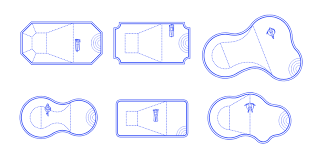 Swimming Pool Layouts Dimensions Drawings Dimensions Guide