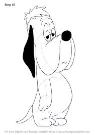 how to draw droopy from tom and jerry