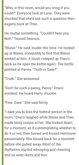 Harry potter truth or dare