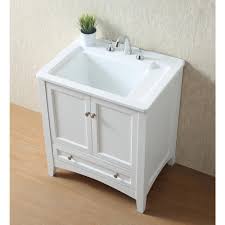 Shop through a wide selection of laundry & utility sinks at amazon.com. Stufurhome 30 5 In X 22 In Acrylic Undermount Laundry Utility Sink Gm Y01w The Home Depot Laundry Room Storage Laundry Sink Small Laundry Room Organization