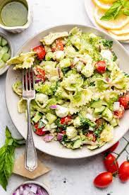 pesto pasta salad all the healthy things