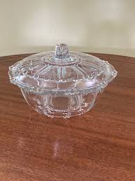 Glass Bowl With Lid