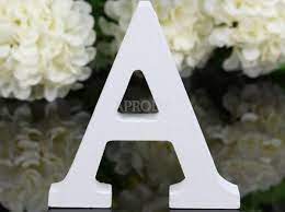 Decorative Wooden Letters Handmade