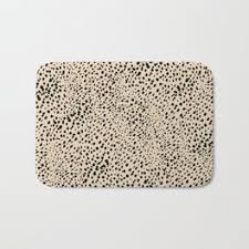 leopard bath mats to match any bathroom