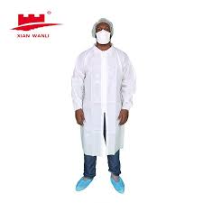 china disposable pp lab coat