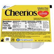 cheerios cereal single serve bowlpak