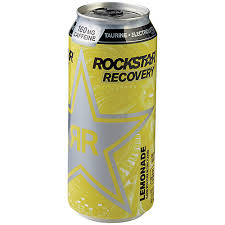 rockstar recovery lemonade energy drink
