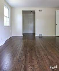 my refinished hardwood floors dark