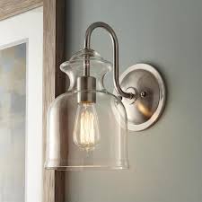 Light Brushed Nickel Wall Sconce