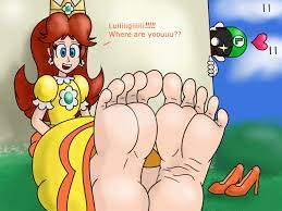 Mario daisy feet