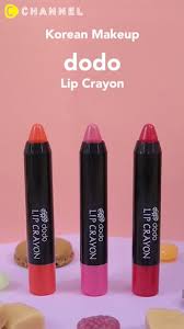korean makeup dodo lip crayon c channel