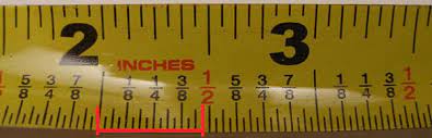 Wrap them around circular items to determine diameter without the need for calculations. How To Read A Tape Measure Reading Measuring Tape With Pictures Construction Measuring Tools Using Tape Measures Johnson Level Tool Mfg Company