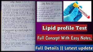 lipid profile lipid profile test