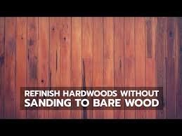 how to refinish hardwood flooring