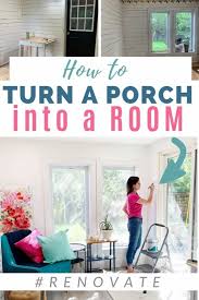 How To Turn A Porch Or Patio Into A