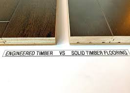 engineered timber flooring vs solid