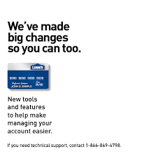 Get 5% off your eligible purchase or order charged to your lowe's advantage card. Manage Your Lowes Consumer Card Account
